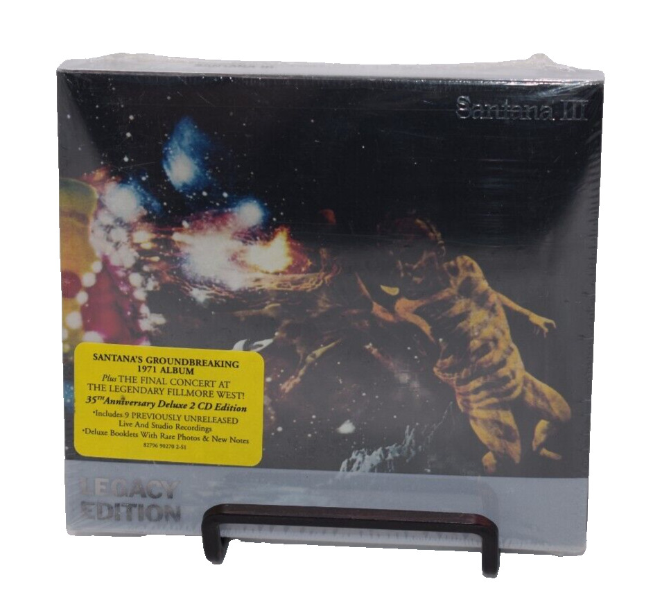 New & Sealed SANTANA III (35th Anniversary Deluxe 2 CD Edition, 2006)