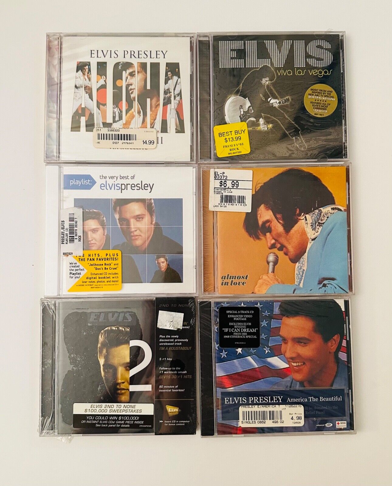 NWT Elvis Presley 6 CD Bundle