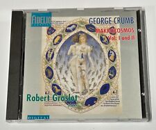 George Crumb Makrokosmos Vol. I & II Robert Groslot CD VG picture