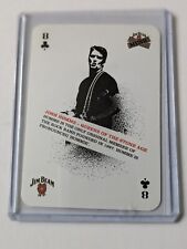 2006 Josh Homme Jim Beam Music Collector Playing Card 8 of Clubs picture