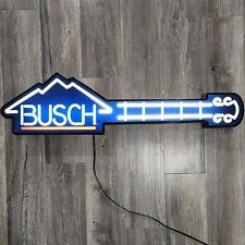 Anheuser Busch Budweiser Light Beer Sign Guitar Vintage KCS Industries 80's picture