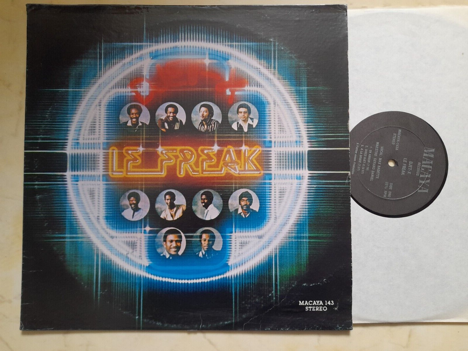 Djet-X le Freak 70s US Macaya Label Stereo Haiti