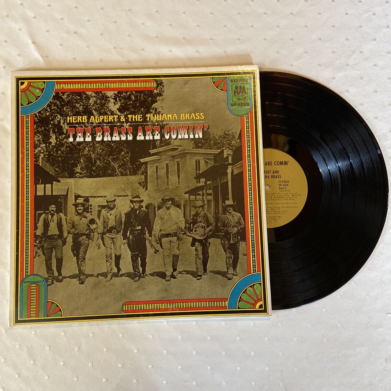 Herb Alpert and The Tijuana Brass The Brass Are Comin album record vintage 