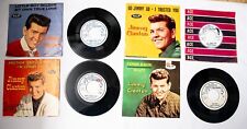 Jimmy Clanton Lot of 4 - 45s Little Boy in Love Go Jimmy Go Another Sleepless picture