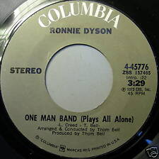 RONNIE DYSON 45 ONE MAN BAND / I Think I'll Tell Her on Columbia Label MINT picture