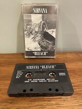 True Vintage Nirvana Bleach Sub Pop SP34a Cassette Tape Kurt Cobain Grunge Punk picture