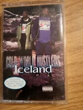 Cold World Hustlers ICELAND Cassette Gangsta Rap HipHop Black Market 1995 Tested picture