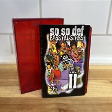 So So Def Bass All-Stars, Vol. 2 by Various Artists (Cassette, Jun-1997) Red picture