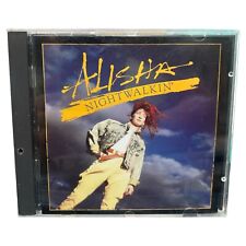 ALISHA Nightwalkin' CD Dance Electronic Oop Very Rare Htf 1987 Clean Disc picture
