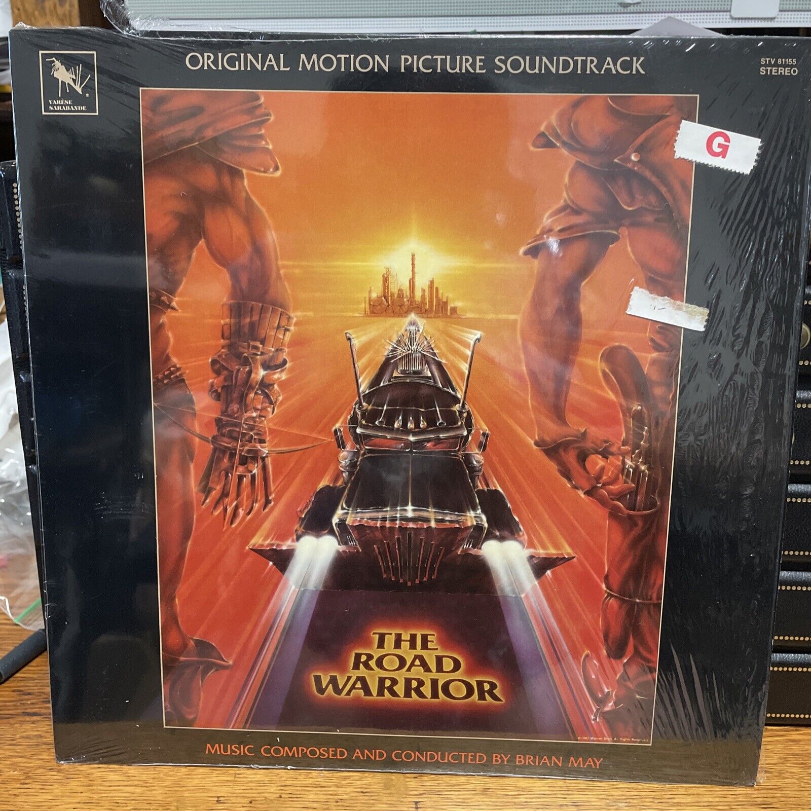 Brian May The Road Warrior Original Soundtrack Vinyl LP STV 81155