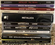 Metallica CD Lot Bundle Collection 10 Total Kill Em All, Ride The Lightning picture