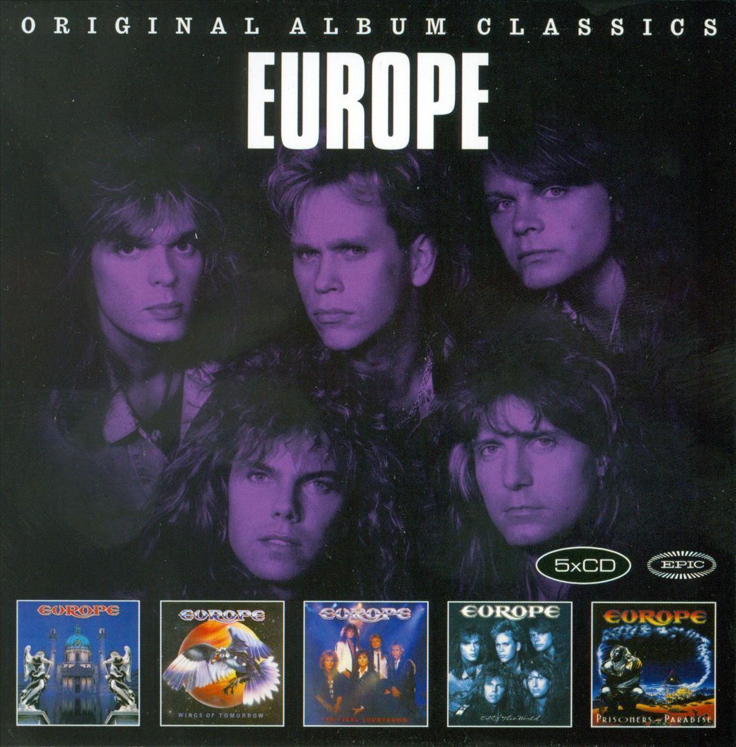 EUROPE - ORIGINAL ALBUM CLASSICS [SLIPCASE] NEW CD