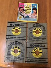 Vintage Show Boat Musical 4 Record 45 rpm Box Set MGM Ava Gardner With Jackets picture
