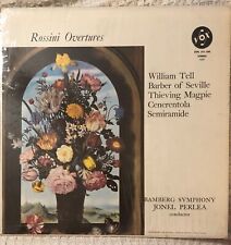 Vintage 1959 LP Rossini Overtures Bamberg Symphony Perlea Vox Stereophonic Album picture