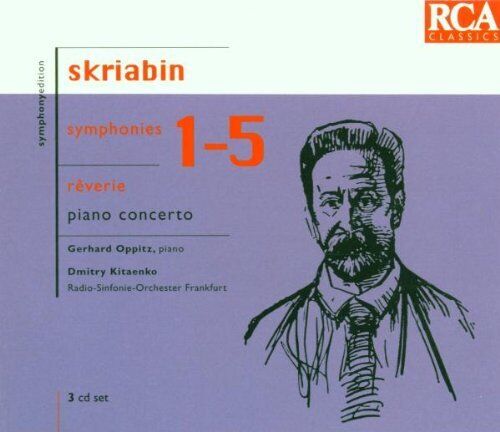 Scriabin: Symphonies 1-5 -  CD C2VG The Cheap Fast Free Post