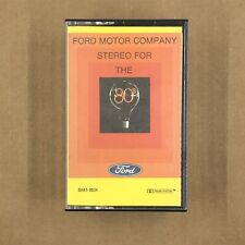 FORD MOTOR STEREO FOR THE 80s Cassette Tape Mix EURYTHMICS HALL & OATES TAVARES picture