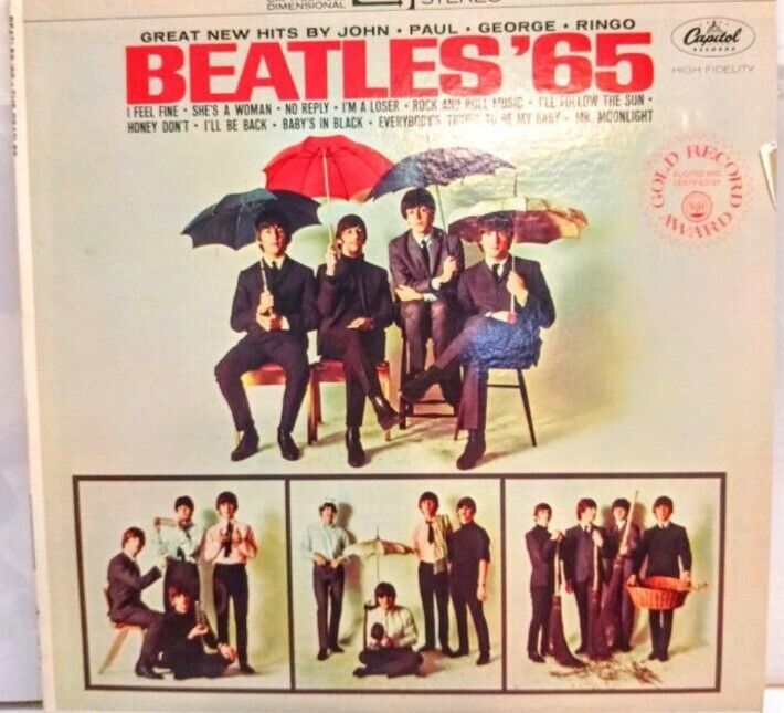 The Beatles \'65 Vintage L.P. Vinyl album Capitol Records 2228 release