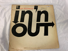 Joe Henderson In N Out  NY Ear Blue Note lp Kenny Dorham Stereo 84166 1970's picture