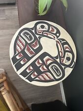 Native American Drum 22 Inches Hand Painted picture