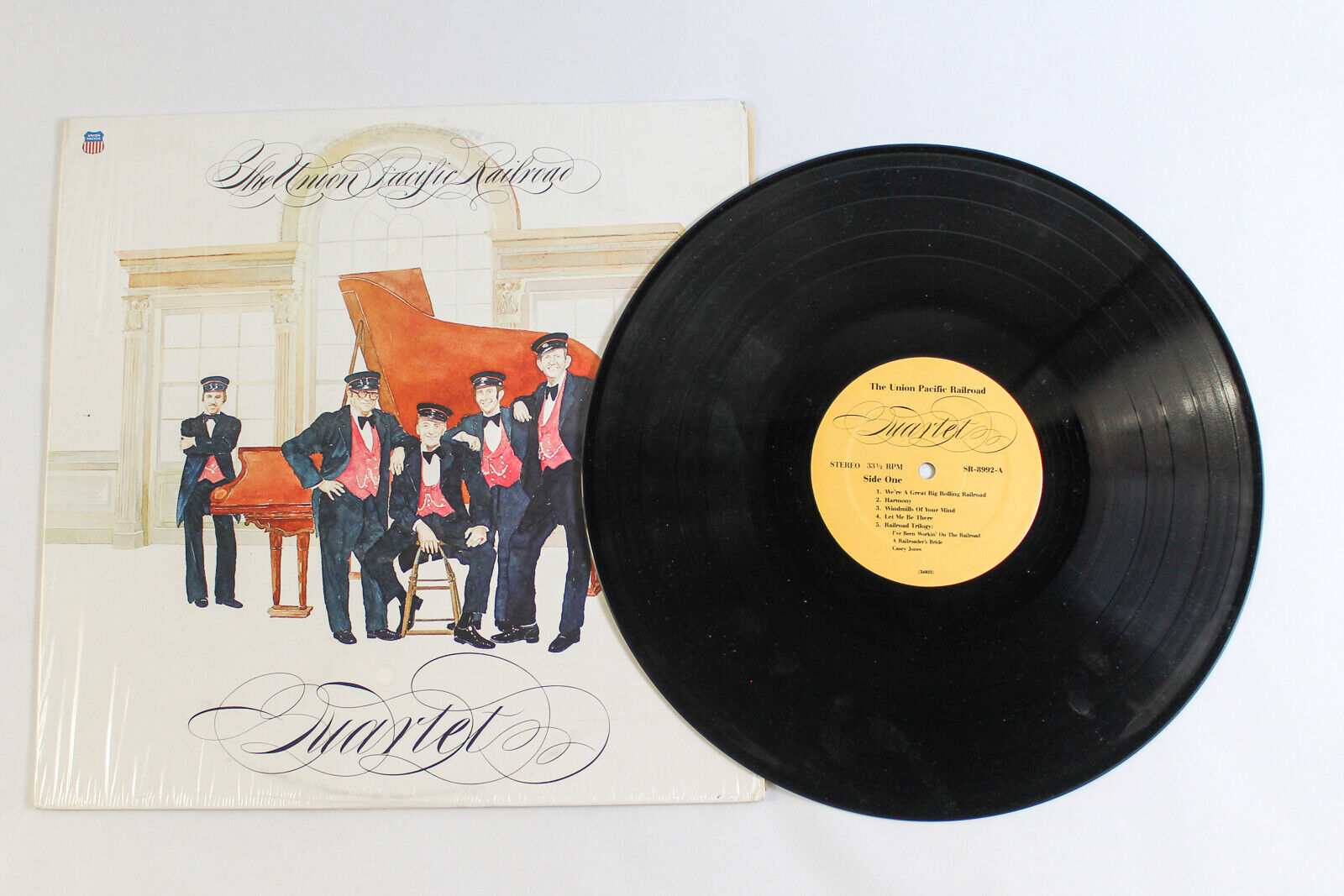 The Union Pacific Railroad Quartet Jackson Berkey Cletus Baker Record Album 1978