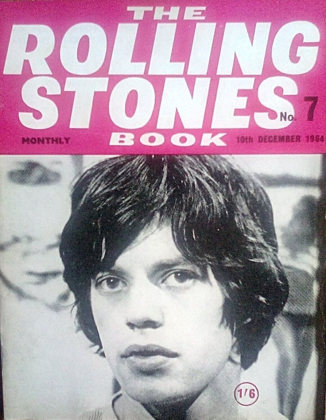 THE ROLLING STONES BOOK MONTHLY No.7 / 10th Dec.1964 Vintage Collectible V.GOOD