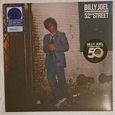 BILLY JOEL - 52nd STREET BLUE COLORED VINYL LP NEW SEALED WALMART EXCLUSIVE picture
