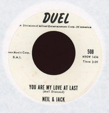 45 - Neil & Jack - You Are My Love At Last on Duel Neil Diamond picture