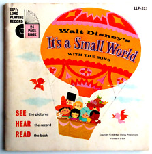 WALT DISNEY - It's A Small World - Vinyl 33rpm 1968 Disneyland LLP-323 24 Pg Bk  picture