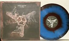 COCK SPARRER Two Monkeys Claret & Blue Vinyl LP VG+ 2010 PPR 033 Plays Well Oi picture