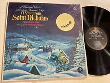 A Visit From Saint Nicholas LP MGM Mono Holiday Richard Kiley + Shrink VG+ picture