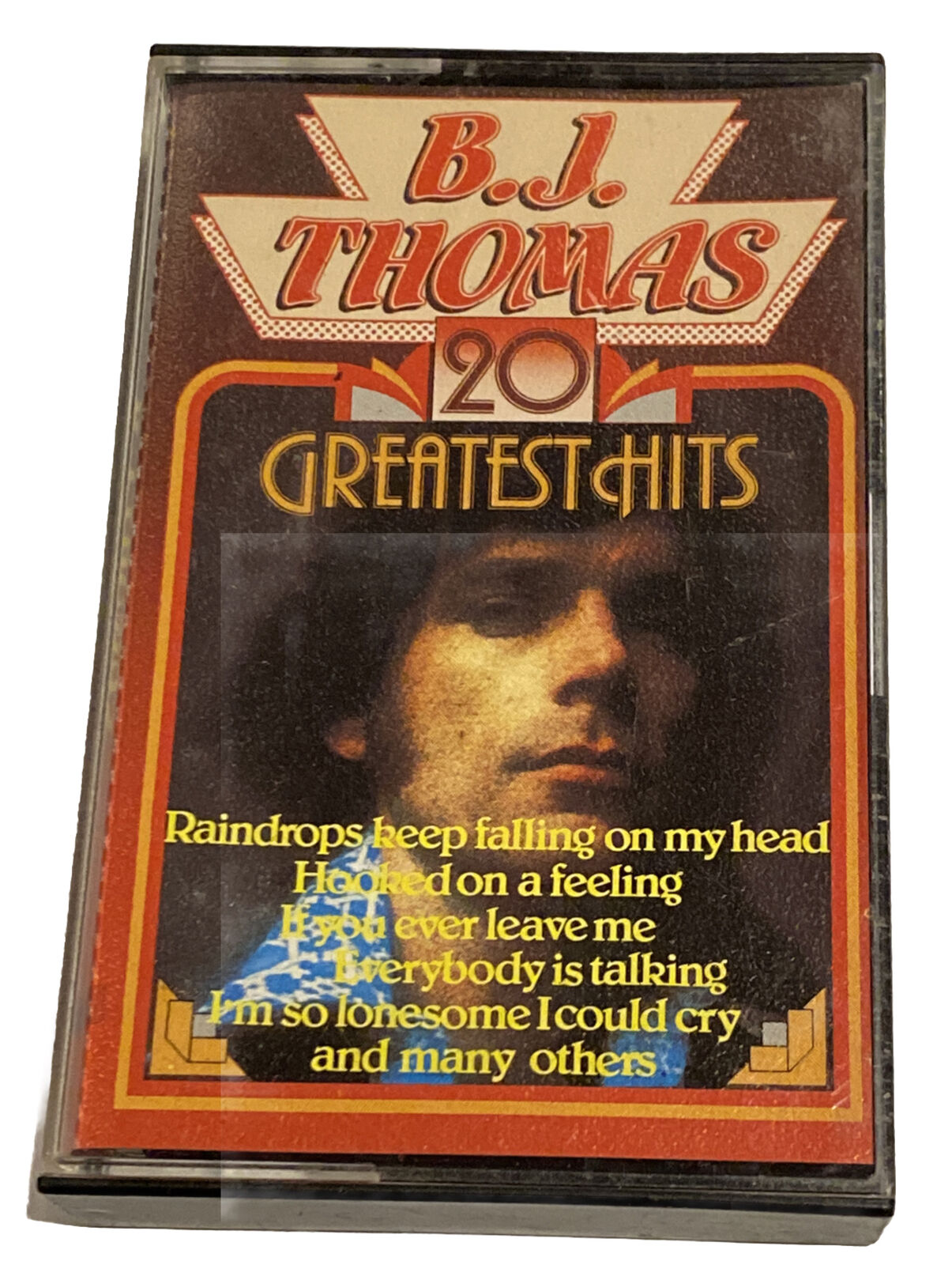 Vintage Cassette Tape B.J. Thomas 20 Greatest Hits