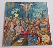 Salve Festa Dies - Gregorian Chants Benedictine Monks NM Vinyl Dutch 1980 picture
