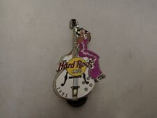 Hard Rock Cafe Pin San Francisco Blues Festival 2003 Girl on White Bass Guitar picture