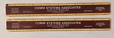 Vintage Lot 2 Ruler Comms Systems As. Amplifiers Antennas  Monitors Cameron MO picture