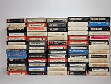 8 Track Tapes Lot Of 50+ Vintage Cartridges picture