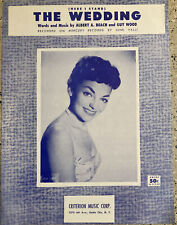 VINTAGE SHEET MUSIC HERE I STAND THE WEDDING 1958 ALBERT BEACH GUY WOOD  picture