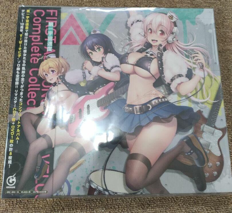 First Astronomical Velocity Super Sonico Complete Collection Album 7CD +DVD
