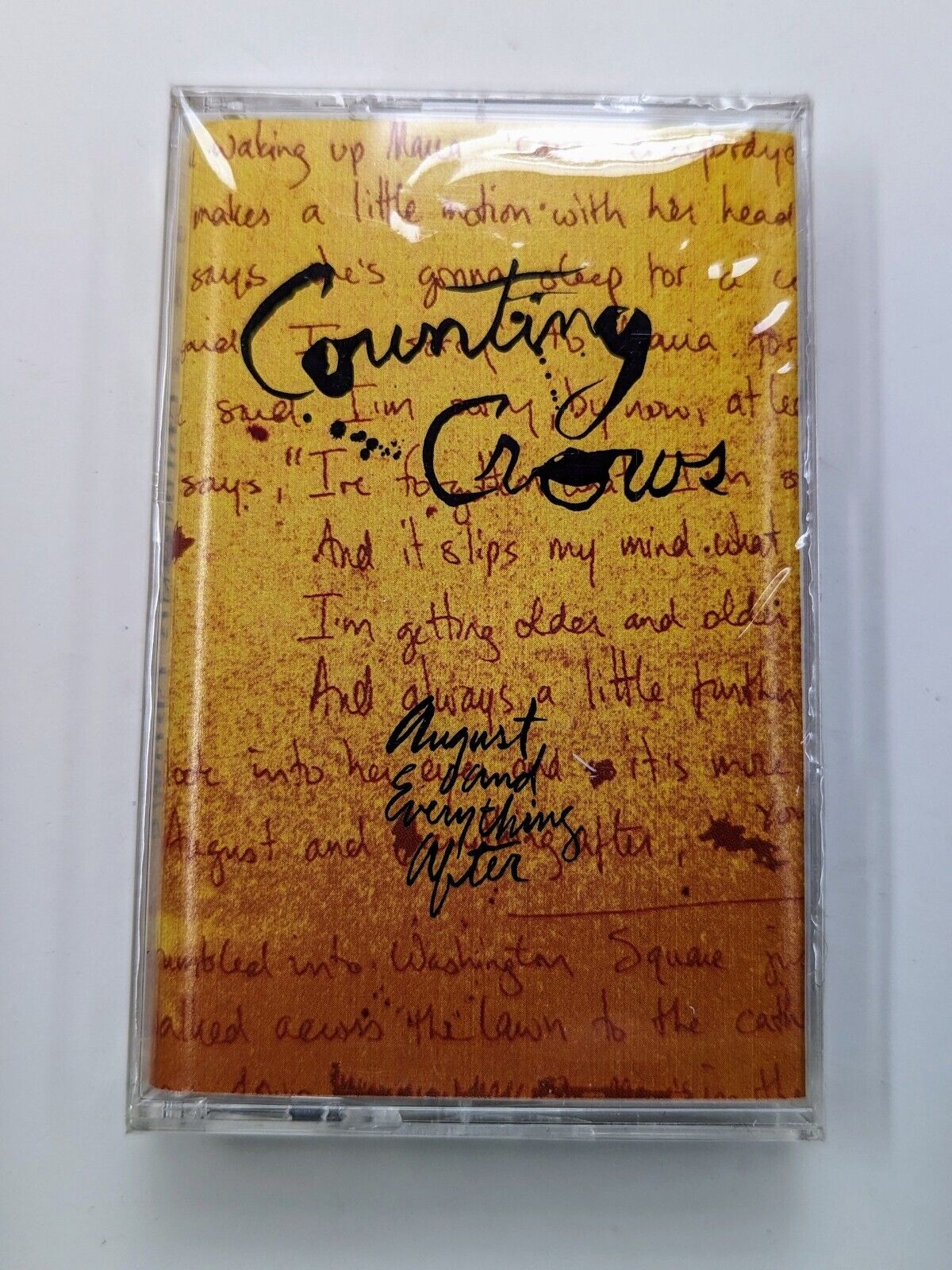 August and Everything After by Counting Crows (Cassette, Sep-1993, Geffen Sealed