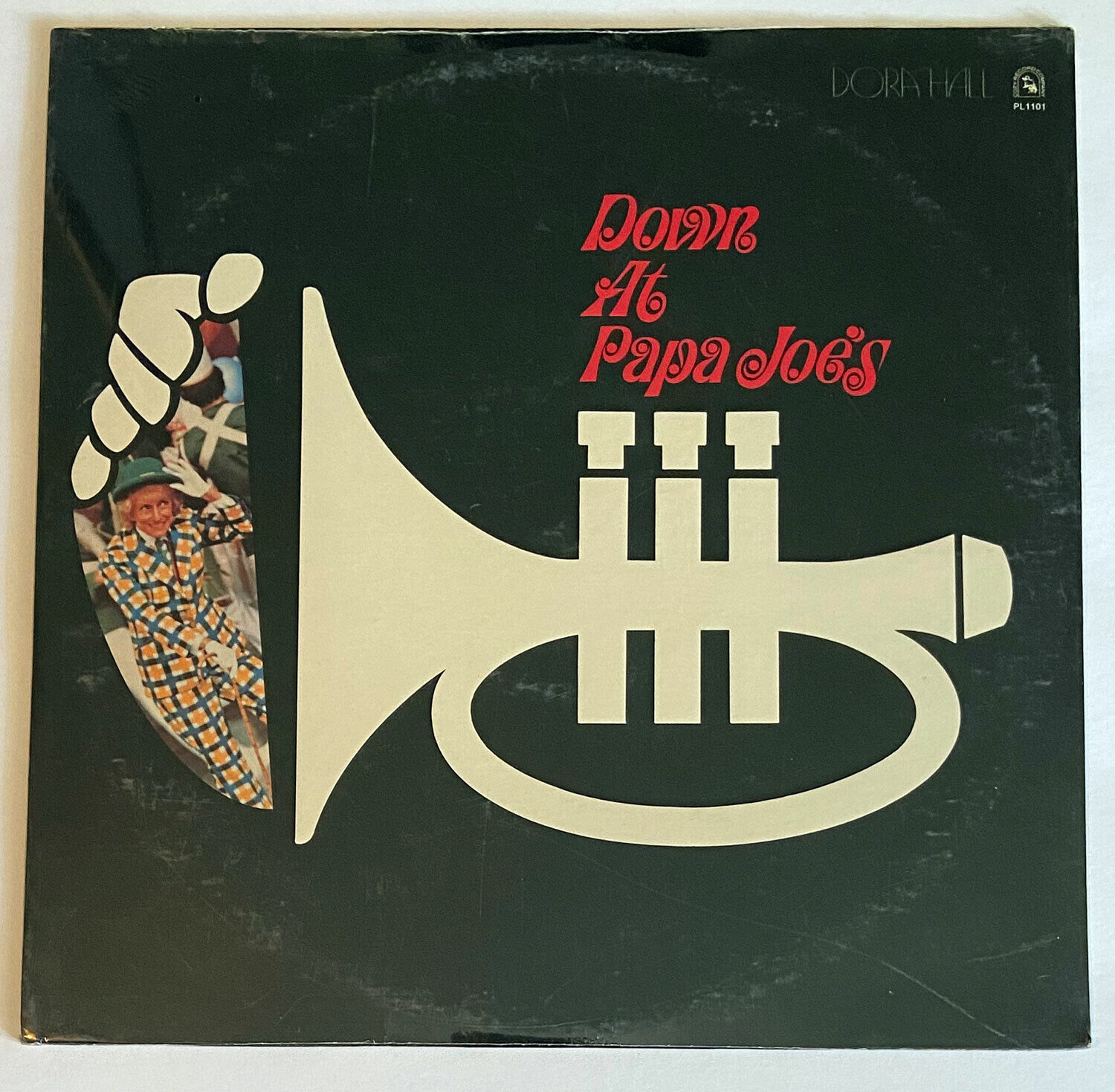 Dora Hall Down at Papa Joe's LP Kitsch Vinyl New Orleans Jazz PL1101 Cozy Record
