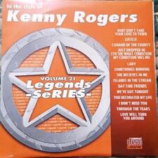LEGENDS KARAOKE CDG KENNY ROGERS COUNTRY OUTLAW #21 14 SONGS LADY,LUCILLE picture
