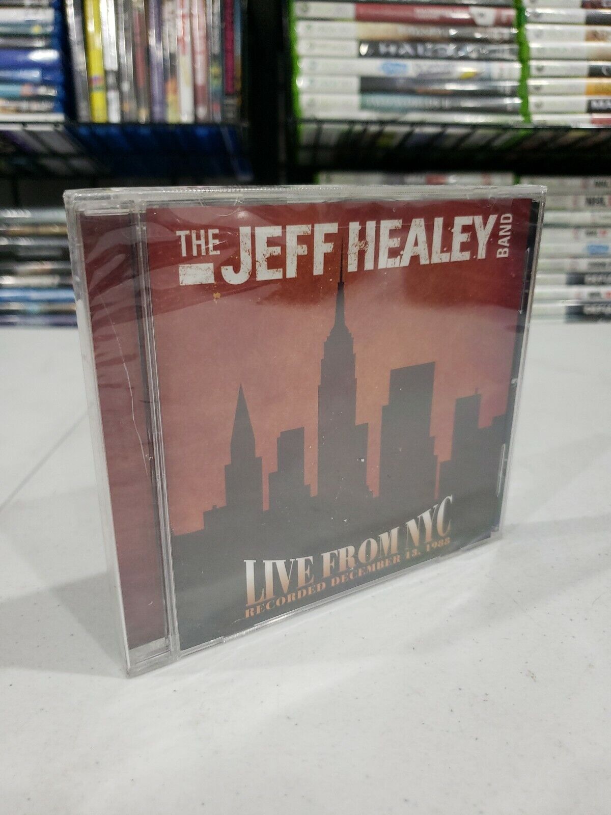 THE JEFF HEALEY BAND - LIVE FROM NYC NEW CD 💿 BRAND NEW RARE FACTORY SEALED 