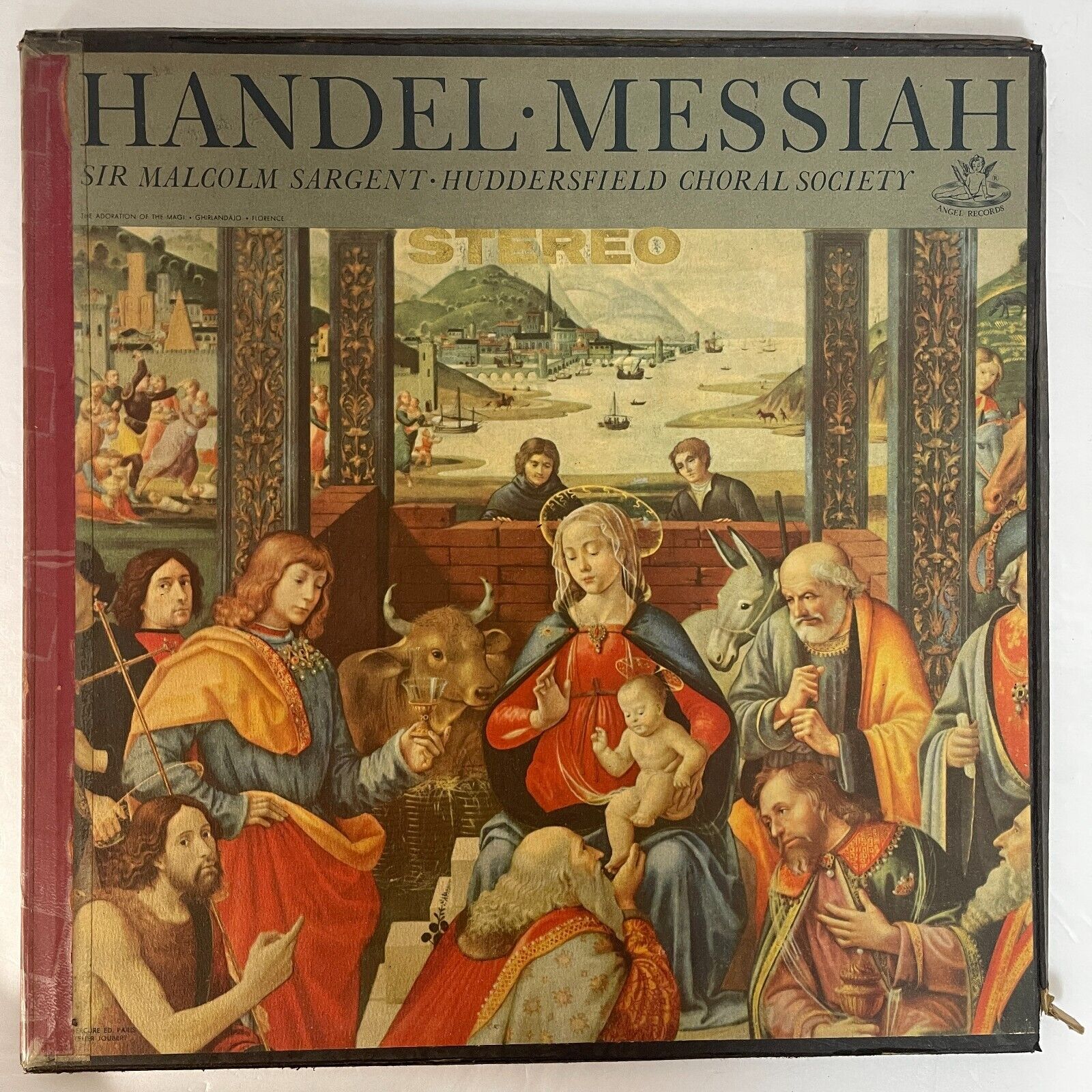 Georg Friedrich Hendel – Messiah 3 Lp Box Set Angel Records – S. 35807