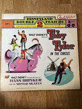 Walt Disney Toby Tyler In The Circus Hans Brinker Disneyland LP 33 Vinyl Record picture