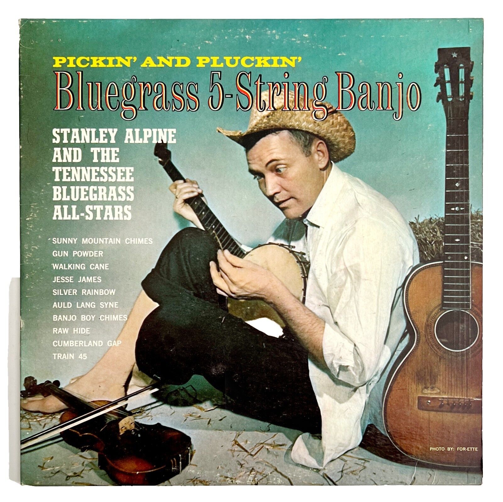 Stanley Alpine Tennessee Bluegrass All Stars Vinyl Record 1950s 33 12\