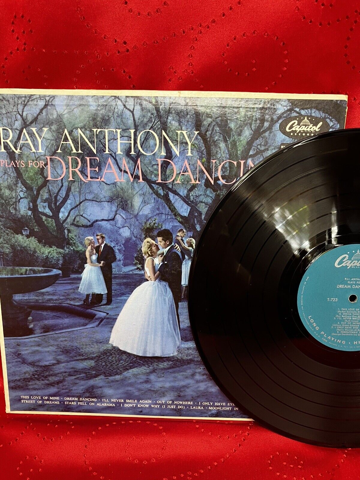 Near Mint RAY ANTHONY DREAM DANCING (VG) T-723 LP VINYL RECORD
