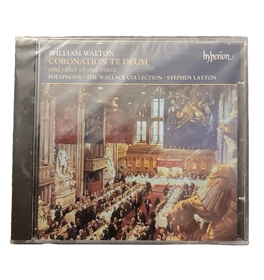 Sir William Walton Coronation Te Deum and Other Choral Music CD New Sealed