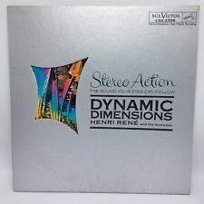 Dynamic Dimensions - Henri Rene and Orchestra - RCA Victor Records 1961 VG+ picture