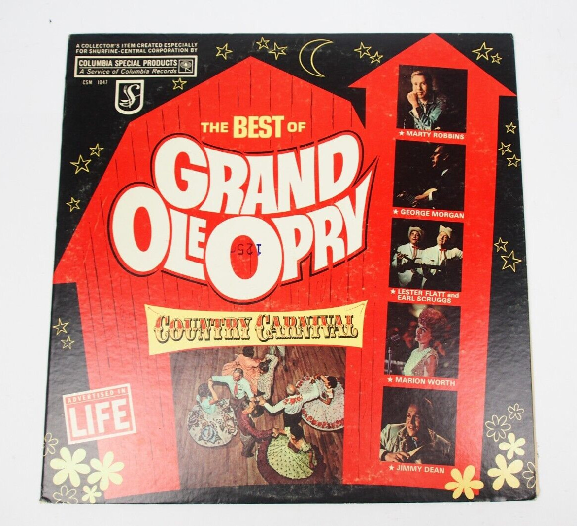 The Best Of Grand Ole Opry Country Carnival Album Columbia CSM 1047