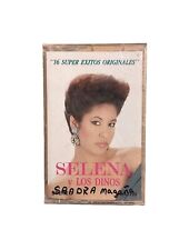 Selena y Los Dinos 16 Super Exitos Originales Cassette Tape 1990 Capitol TESTED picture