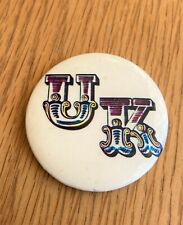 UK (BAND) LARGE VINTAGE METAL PIN BADGE FROM THE 1970's PROGRESSIVE ROCK picture